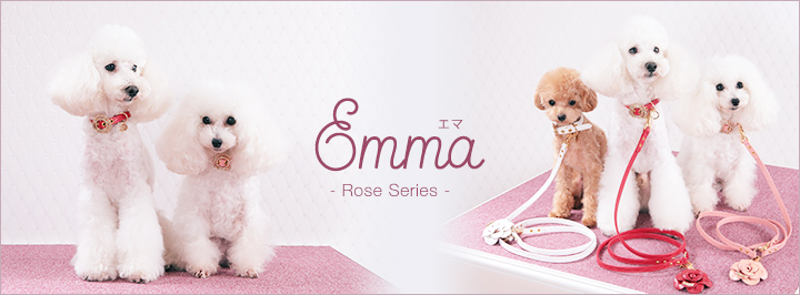 Emma エマ 犬 リード 首輪 かわいい